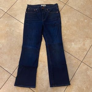 Madewell boot cut jeans